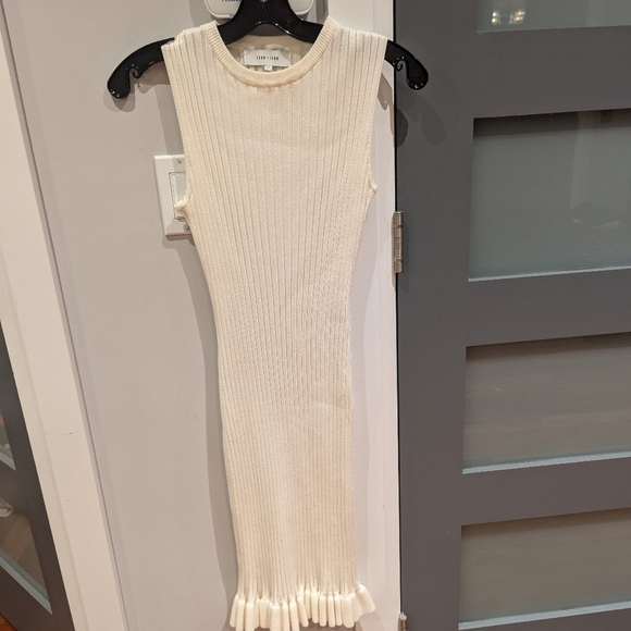Cream sleeveless Sweater Dress size S - Picture 4 of 4